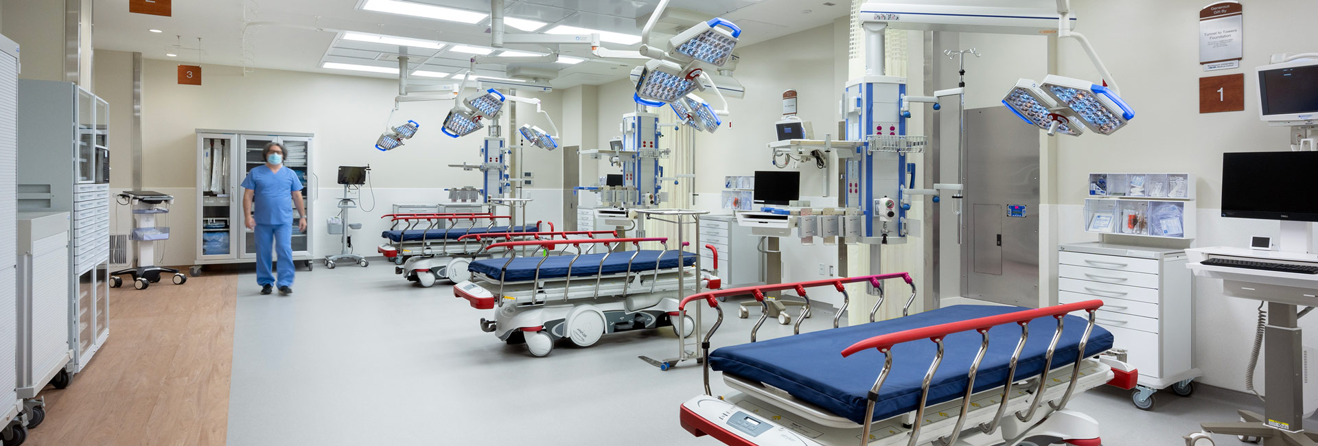 A room full of medical equipment