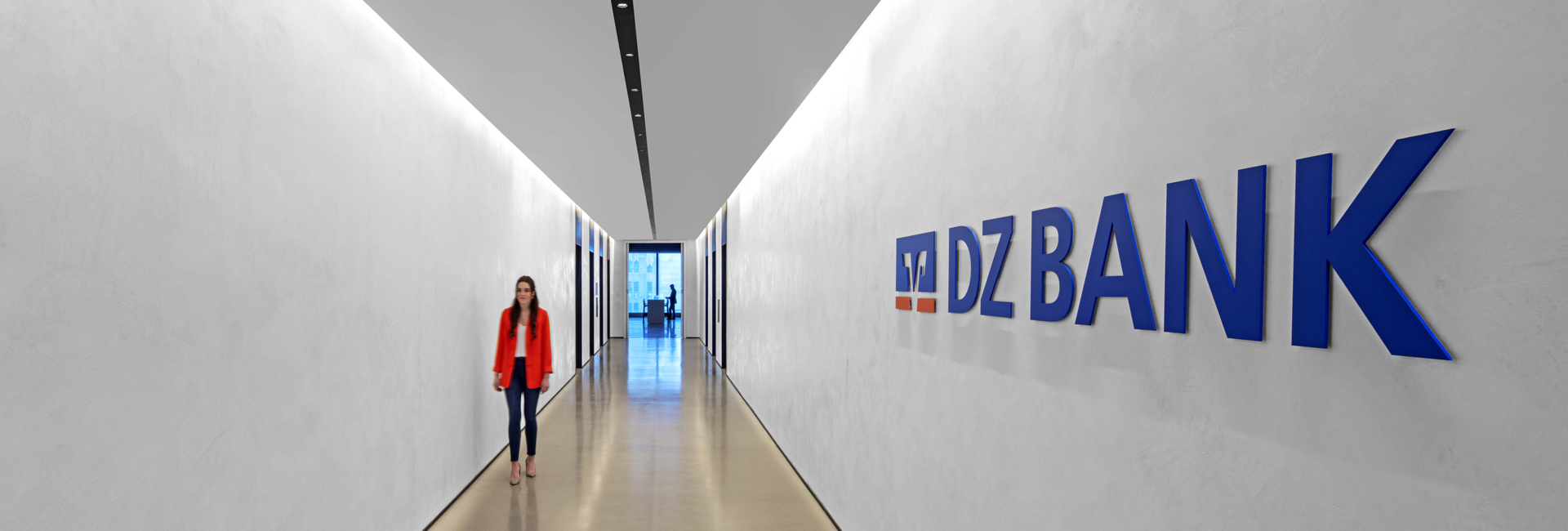 DZ Bank hallway headquarters