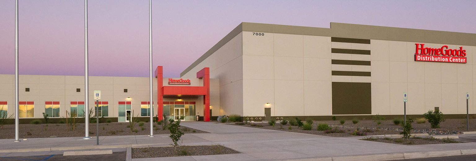 HomeGoods Distribution Center Industrial Construction Layton