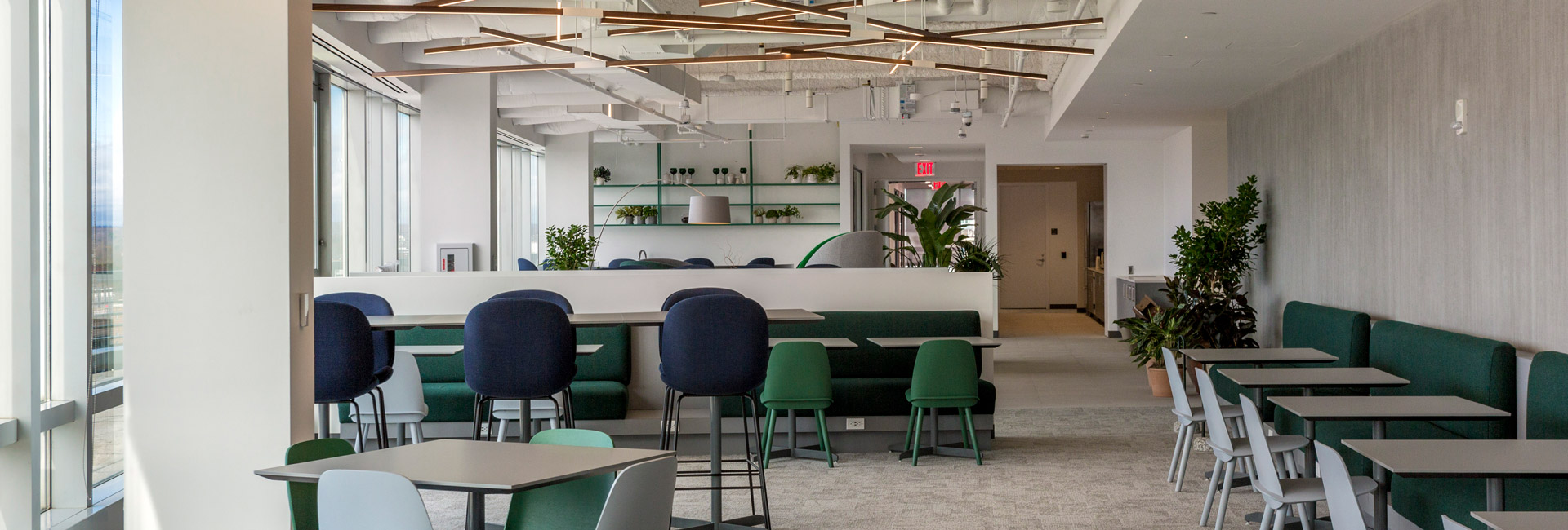 Open office space at Philip Morris International