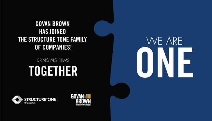 GO to Canadian Construction Management Firm Govan Brown Joins the Structure Tone Organization