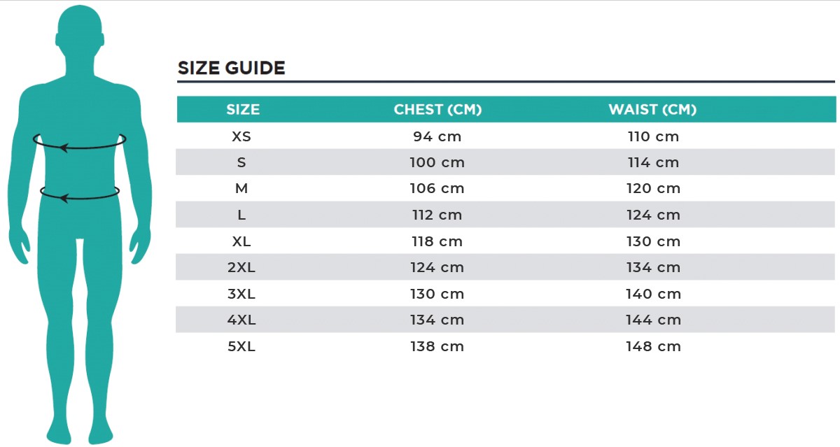 Size Guide - STO Building Group