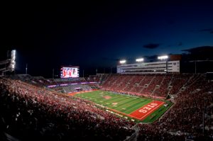 FOR THE WIN: Layton Finishes University of Utah Rice-Eccles Stadium for Football Season