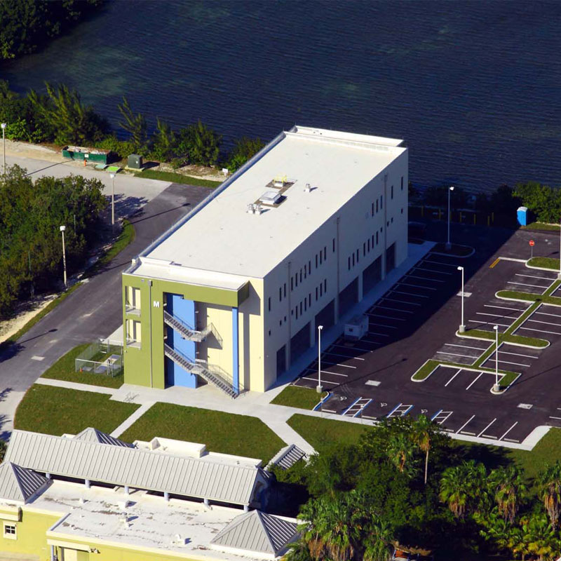 GO to College of the Florida Keys Marine Technology Building
