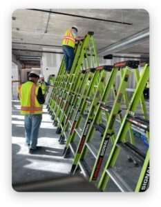 Safety ladder technology