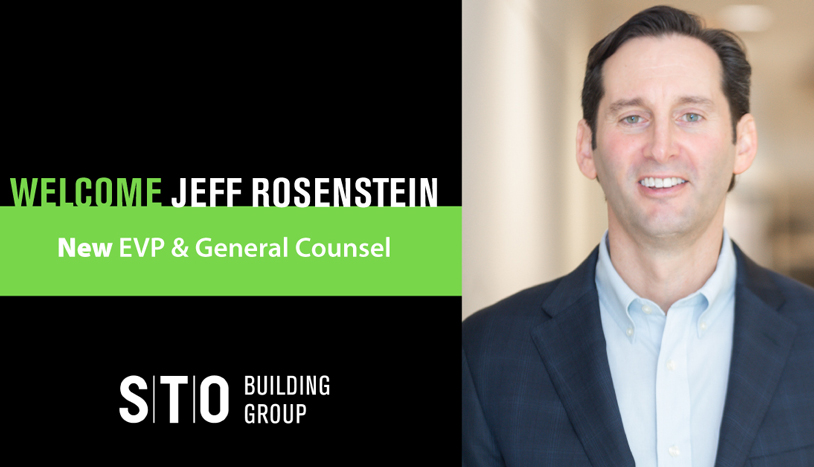 Jeff Rosenstein, new EVP & General Counsel