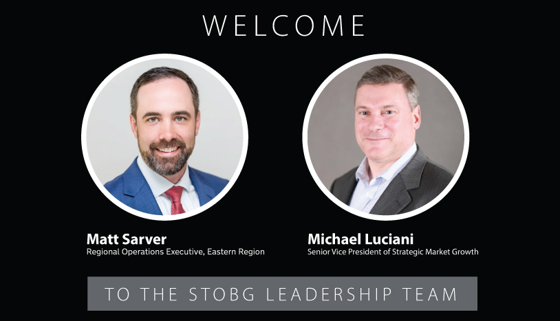 Matt Sarver and Michael Luciani, STOBG Leadership