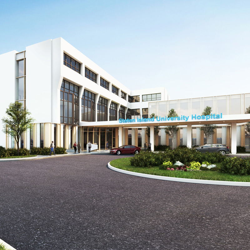 Northwell Health enlisted the services of LF Driscoll Healthcare and EwingCole to assess three expansion/renovation options for SIUH’s South Campus.