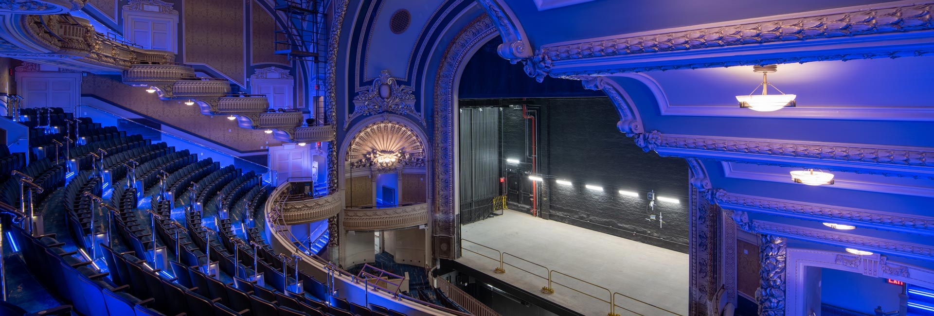 Inside view of Palace Theater