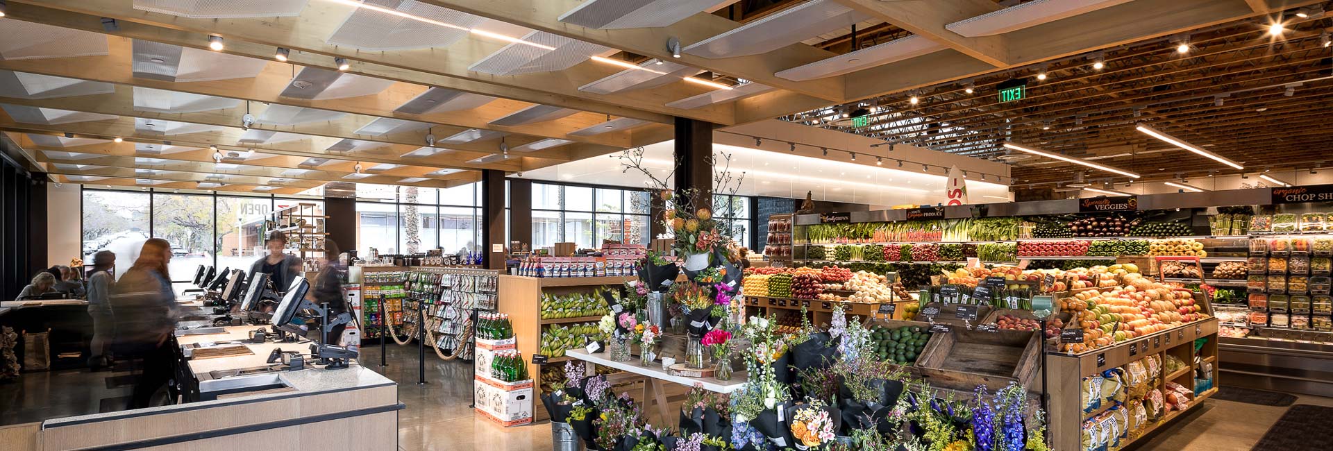 Interior of an Erewhon Market