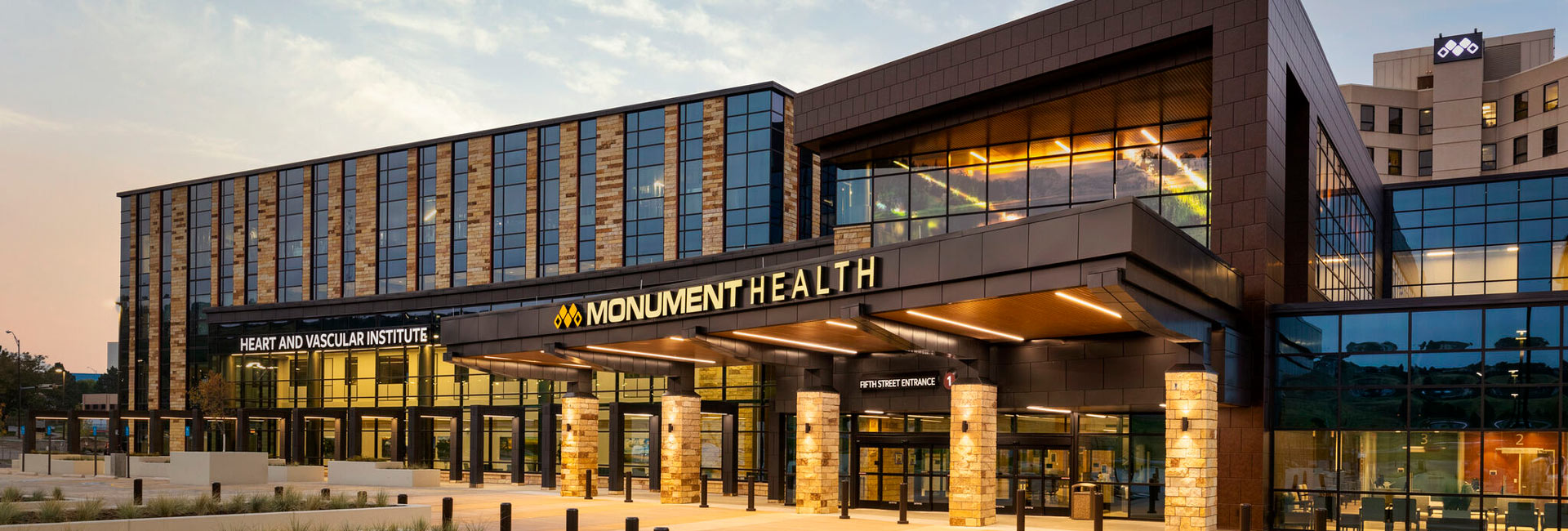 Exterior of Monument Health Rapid City Hospital