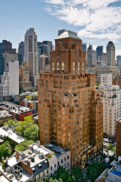 Exterior of Barbizon Hotel, NYC