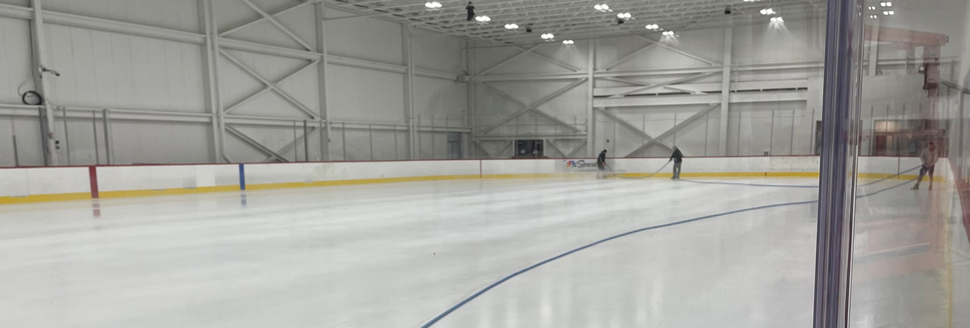 Ice rink inside Philadelphia Flyers Training Center