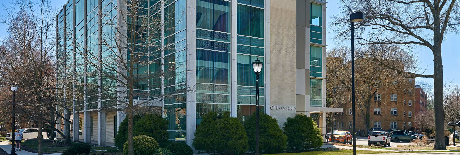 Exterior of Swarthmore College administrative office
