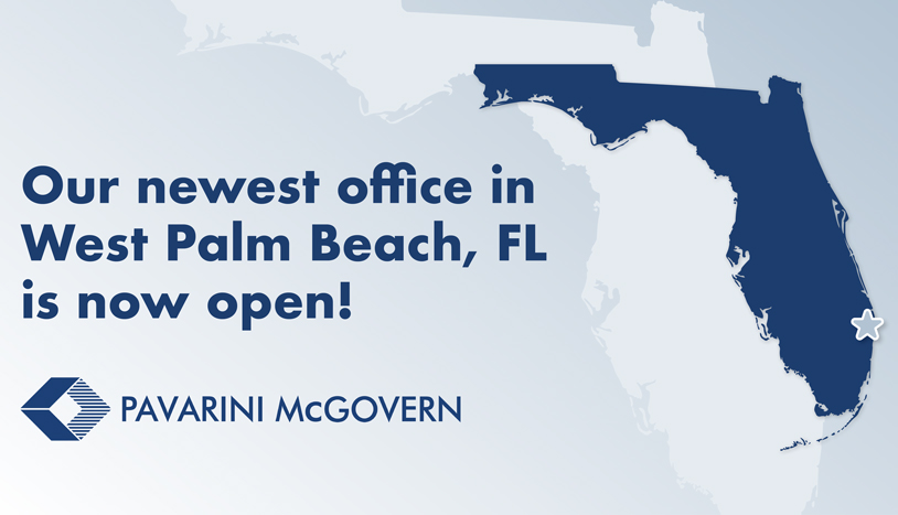 Picture of Florida with a star over West Palm Beach