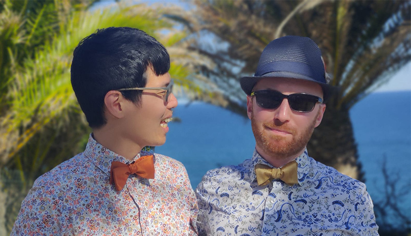 Daithi and partner