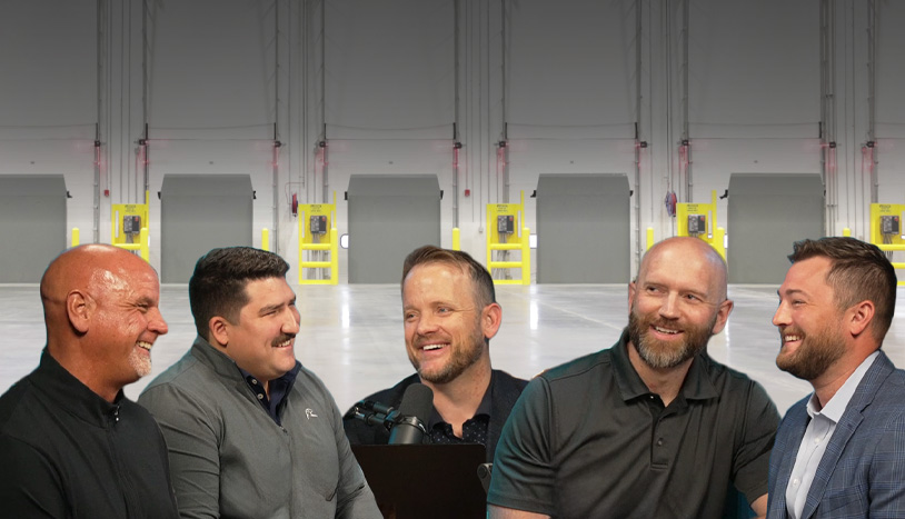 Cold Storage podcast image with five guys
