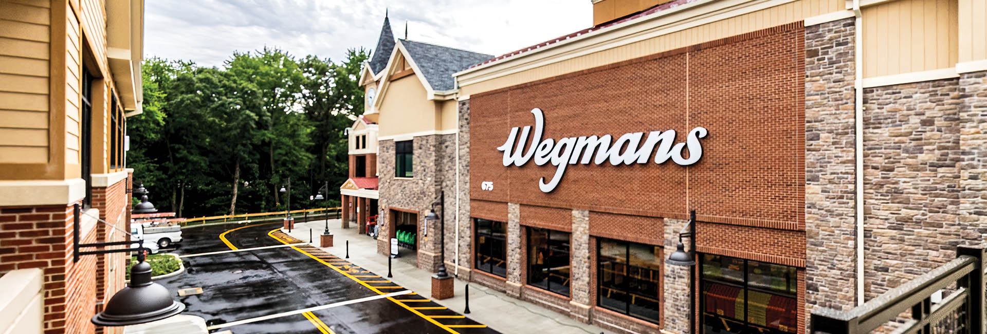 Wegmans Norwalk with signage