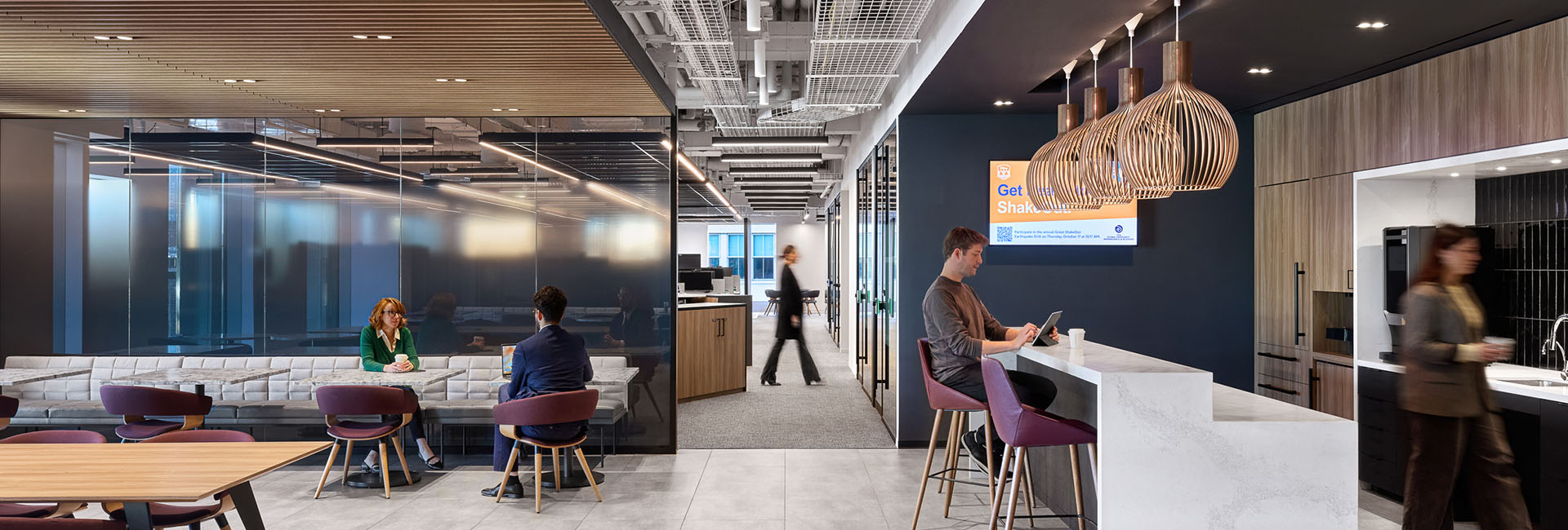 Disney NYC HQ common area