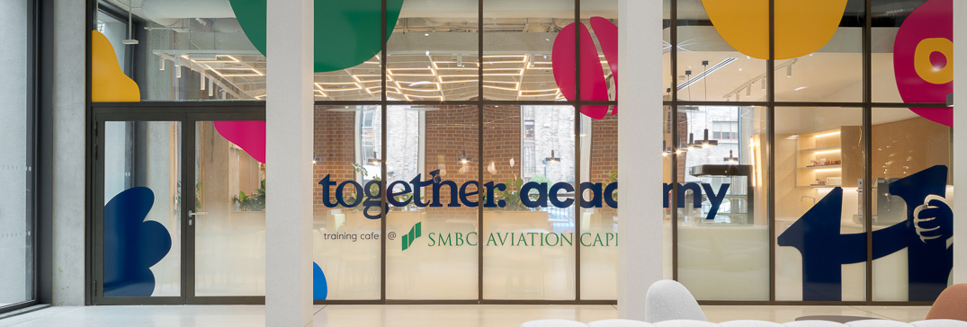 Exterior sign of 'Together Academy'