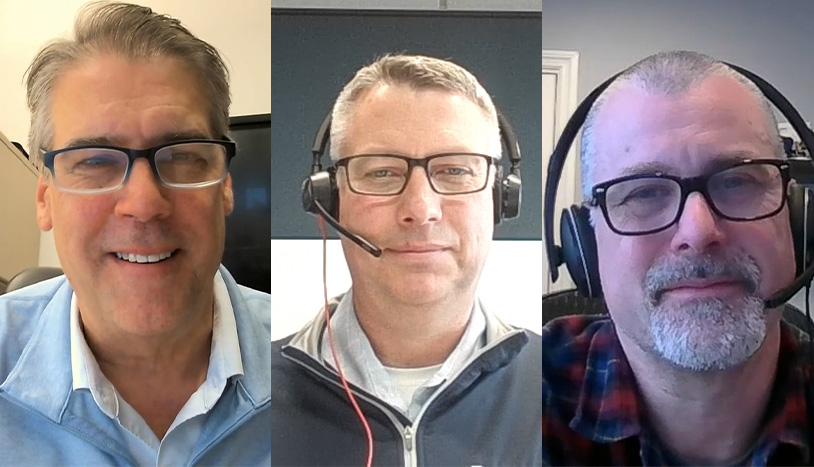 Greg Dunkle, Robert Labbe, and Jeff Matthews