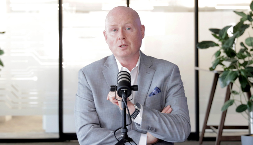 Terence Deneny on the a podcast discussing data canters