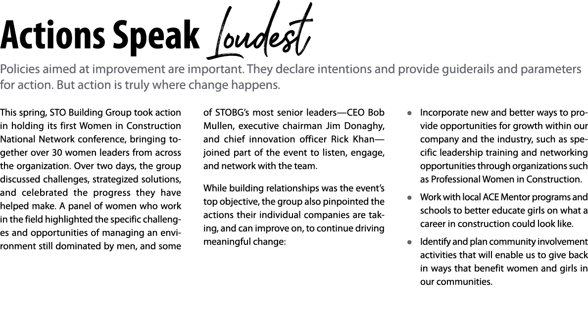 Actions Speak Loudest Policies aimed at improvement are important  They declare intentions and provide guiderails and   
