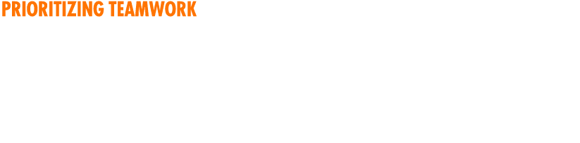 PRIORITIZING TEAMWORK To succeed in this continually evolving sector, industrial contractors are focusing more and mo   