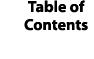 Table of Contents